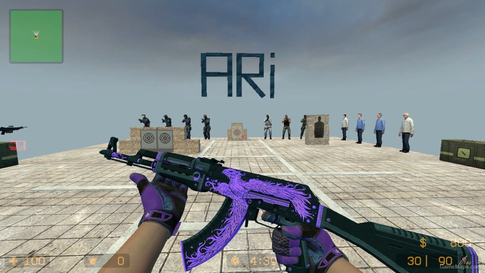 AK 47 Phoenix Rise Purple