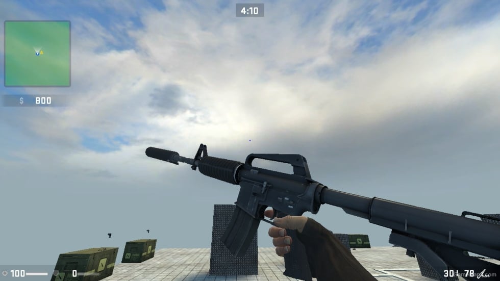 M4A1-S WITH ANARCHIST HANDS