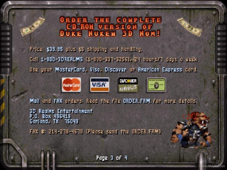 Duke Nukem 3D - Game Demo