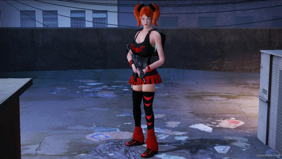 L4D-Foxy Red Bat replaces to Zoey
