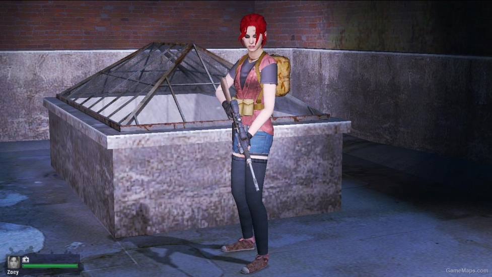 L4D1-Zoey Red Hair- Made in Heaven (with Gear)