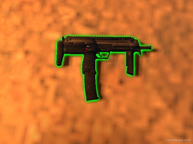 L4D1| MP7 Foregrip Down| Flat Topped| Replaces SMG