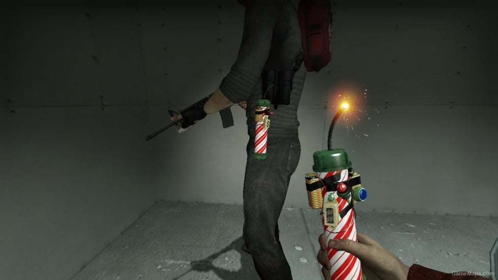 L4D1 Candy Cane pipebomb