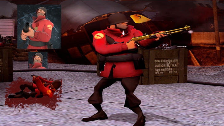 L4D1 red Soldier replaces Francis