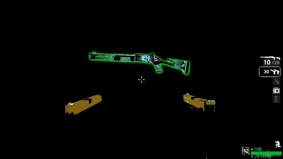 RNG pistol with 7 colors(+Glowing)