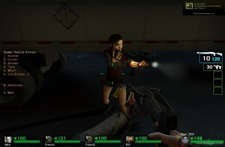 Zoey in Kat's outfit (L4D1) Fixed
