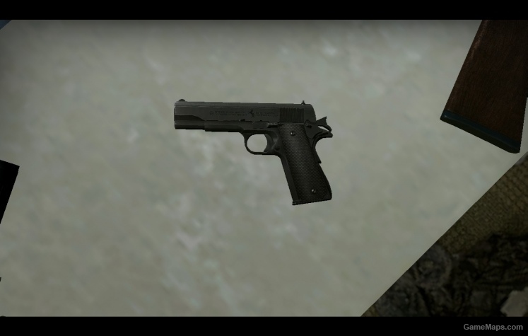 Black 1911 Arbys pistol animations