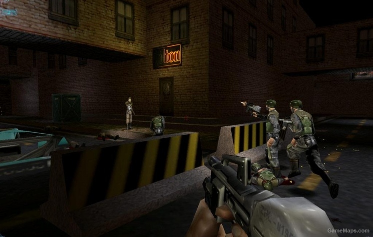 Deus Ex -NYCstreets Attack Tank