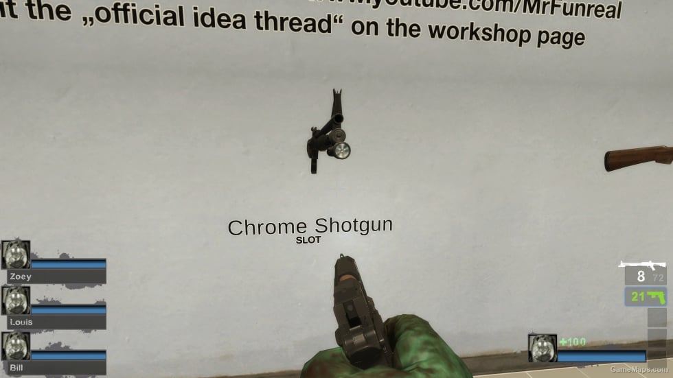 FN TPS Shotgun (Chrome Shotgun) [Sound fix Ver]