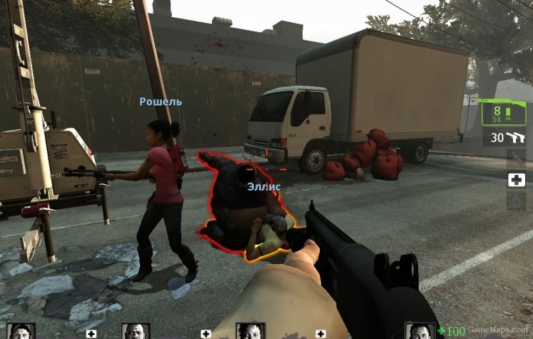 Hunter is Boomer from l4d1