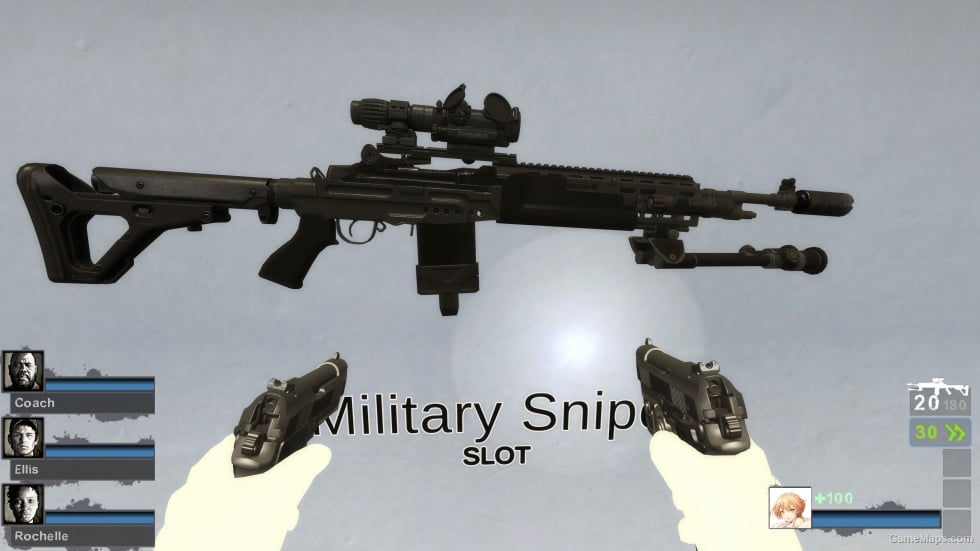 Insurgency M14 EBR - Tactical Mod v2 (military sniper) [request]