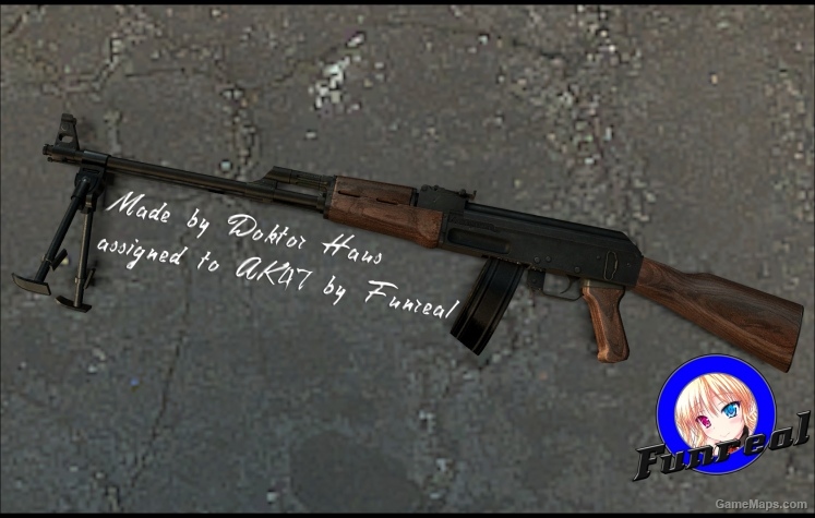 Kalashnikov [AK47 not M60]