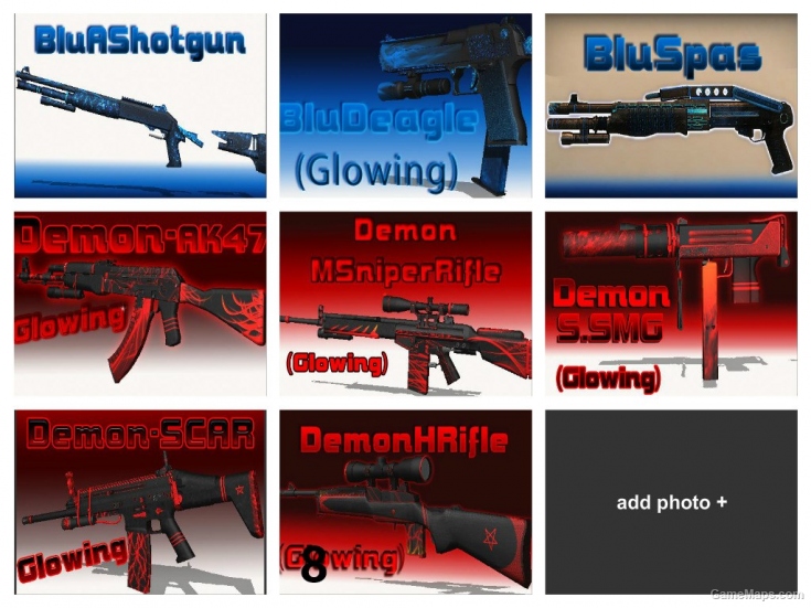 Pack of Weapon Skins