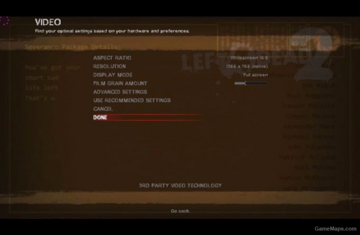 Portal 2 background menu