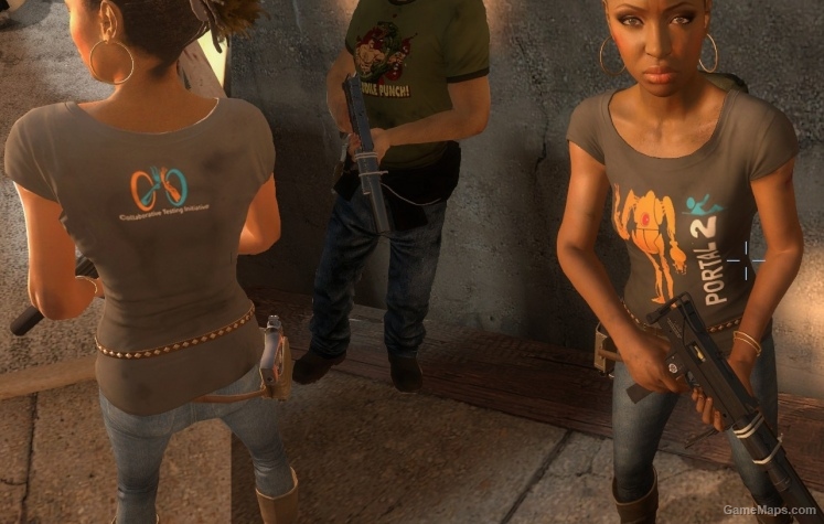 Portal 2 Shirt Rochelle Body
