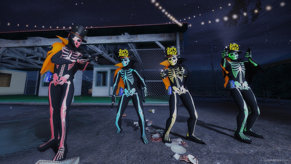 Skeleton Spook Crew (L4D1)