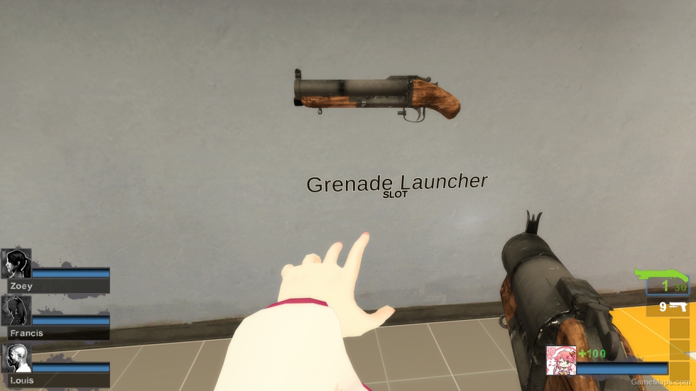 Truncated grenade launcher (Grenade Launcher)