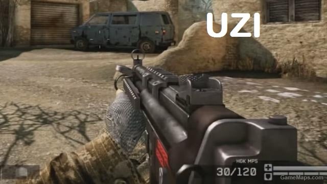 Warface MP5 Sounds for UZI