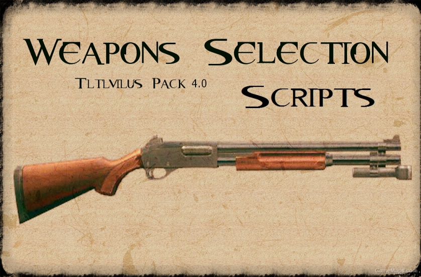 Weapons Selection Pack Scripts