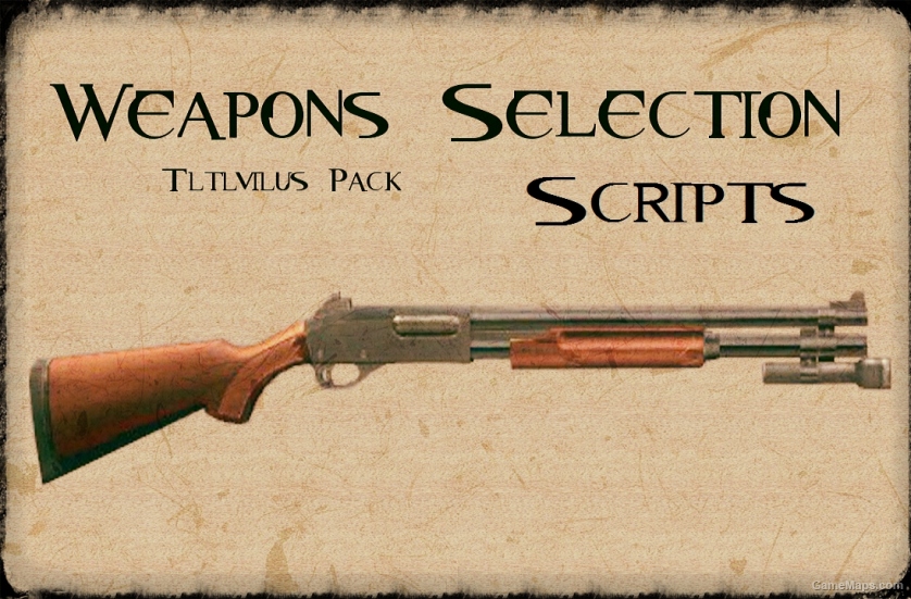 Weapons Selection Pack VS Scripts