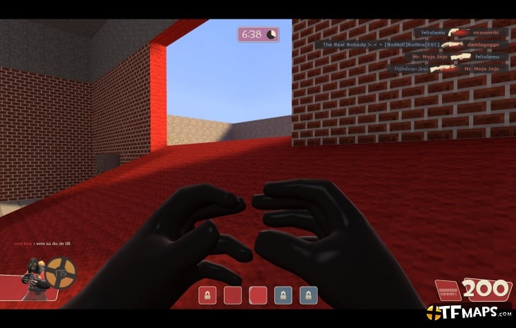 Pyro Black gloves. (Red and Blue)