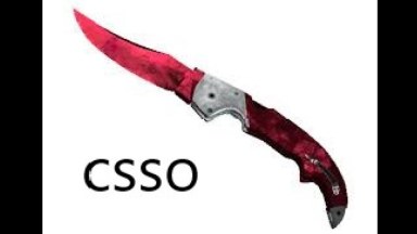 Falchion Knife RUBY FOR CSSO