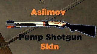 Left 4 Dead Asiimov Pump Shotgun | Skin para cualquier Versión de L4D