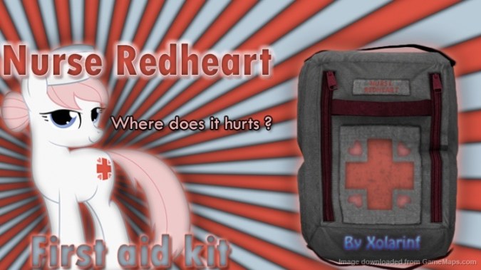 Nurse Redheart first aid kit