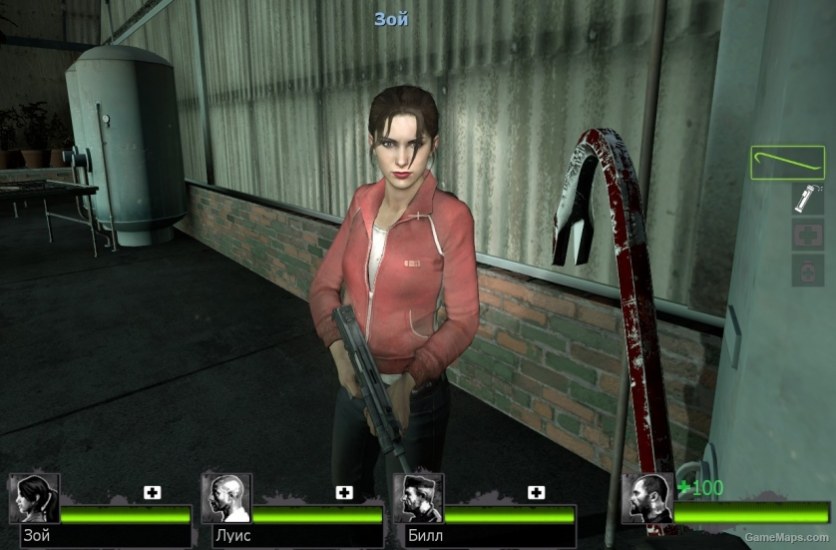 Fuck zoey from left 4 dead
