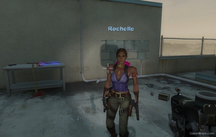Sheva RE5 mod replaces rochelle (Left 4 Dead 2) - GameMaps