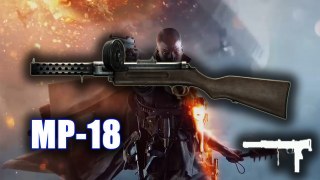 BF1 MP-18 Replaces Silenced SMG