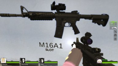 Custom AR-15 with Aimpoint (M16) v5 [Sound fix Ver]