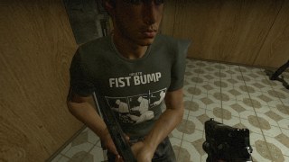 how to fist bump shirt for ellis