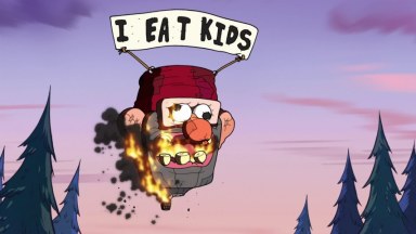 I Eat Kids Balloon Moon