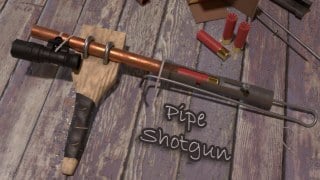 Improvised Pipe Shotgun (Chrome Shotgun)