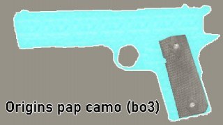L4D1 pistols (Pack a Punch Camo)