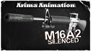 M16A2 Silenced on Arima's animation v3 (Desert Rifle)