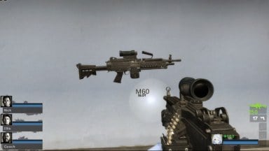 Military M249 (M60) [Sound fix Ver] (request)