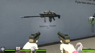 MW2 SCAR-H LB Black camo (FN MK 17 LB) [Military Sniper Rifle]