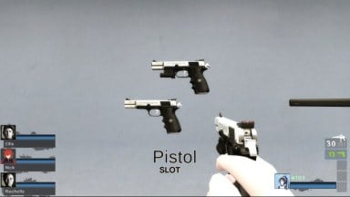 Platinum Slide FN Hi-Power (Dual pistols) - with Sound Ver