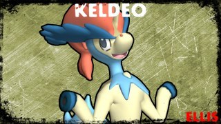 Pokemon X & Y Keldeo Ordinary Form (Ellis)