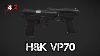 RE2 Remake H&K VP70 (9mm Pistols) V4 (request) [Sound fix Ver]