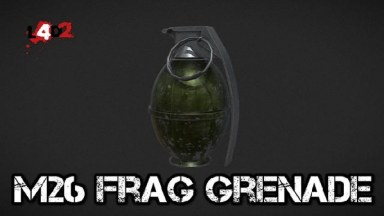 RE2 Remake M26 Frag Grenade (request) [Sound fix Ver]