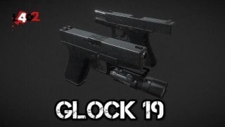 RE3 Remake Glock 19 (9mm Pistols) v3 (Dual pistols)
