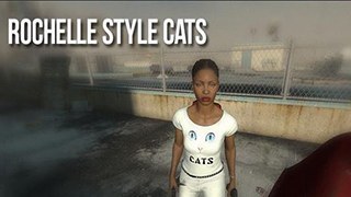 Rochelle style cats white