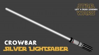 Silver Lightsaber [Crowbar] (Star Wars)
