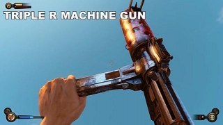 Triple R Machine Gun as Silenced SMG