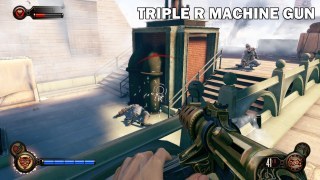 Triple R Machine Gun DLC Variant as SMG