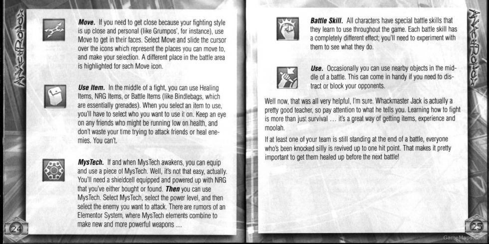 Anachronox Game Manual