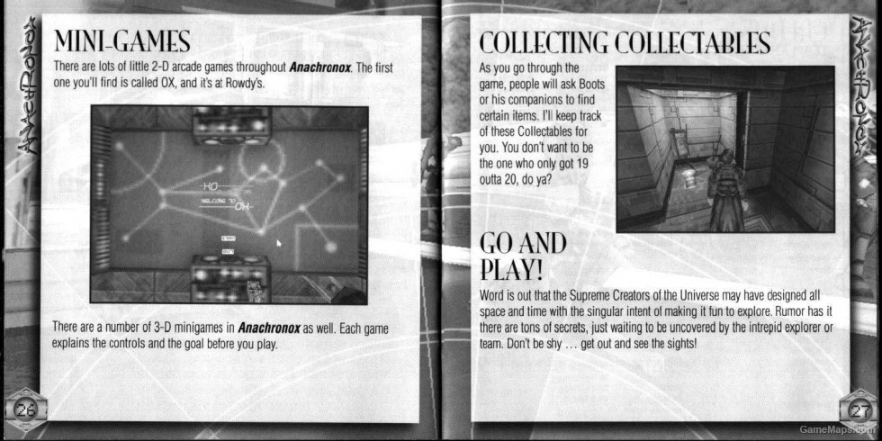 Anachronox Game Manual